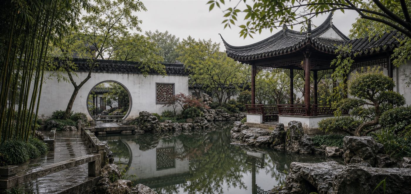 Klasická zahrada v Suzhou